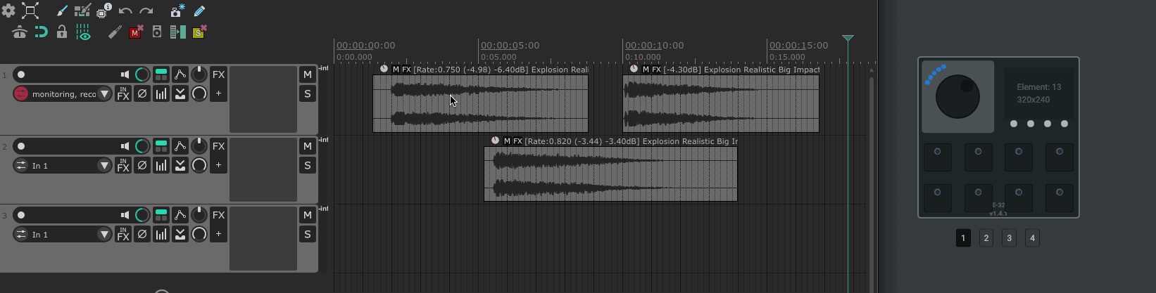 Adjust Item Volume preview